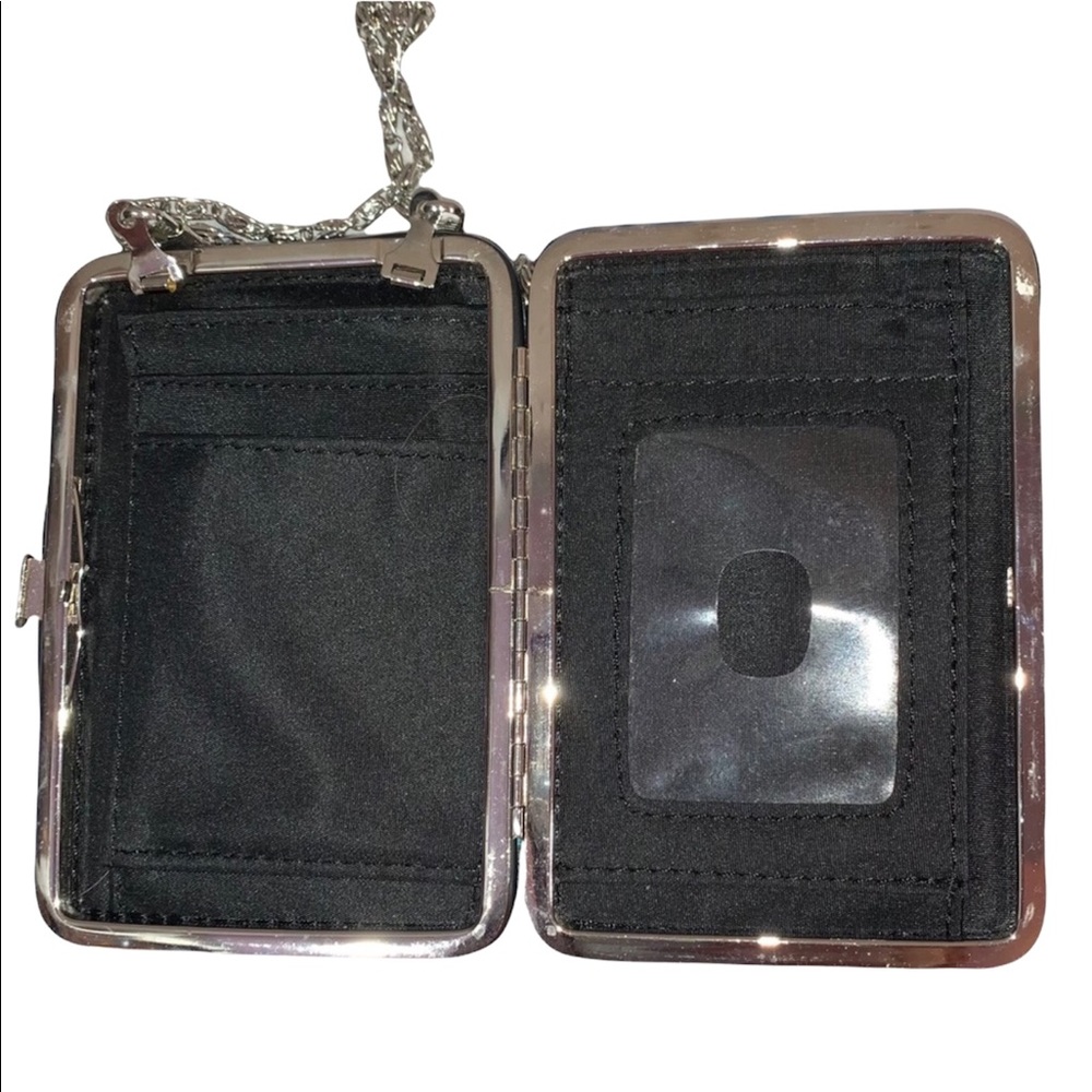 Splattered Multicolored Wallet with Hidden Strap - Picture 6 of 7